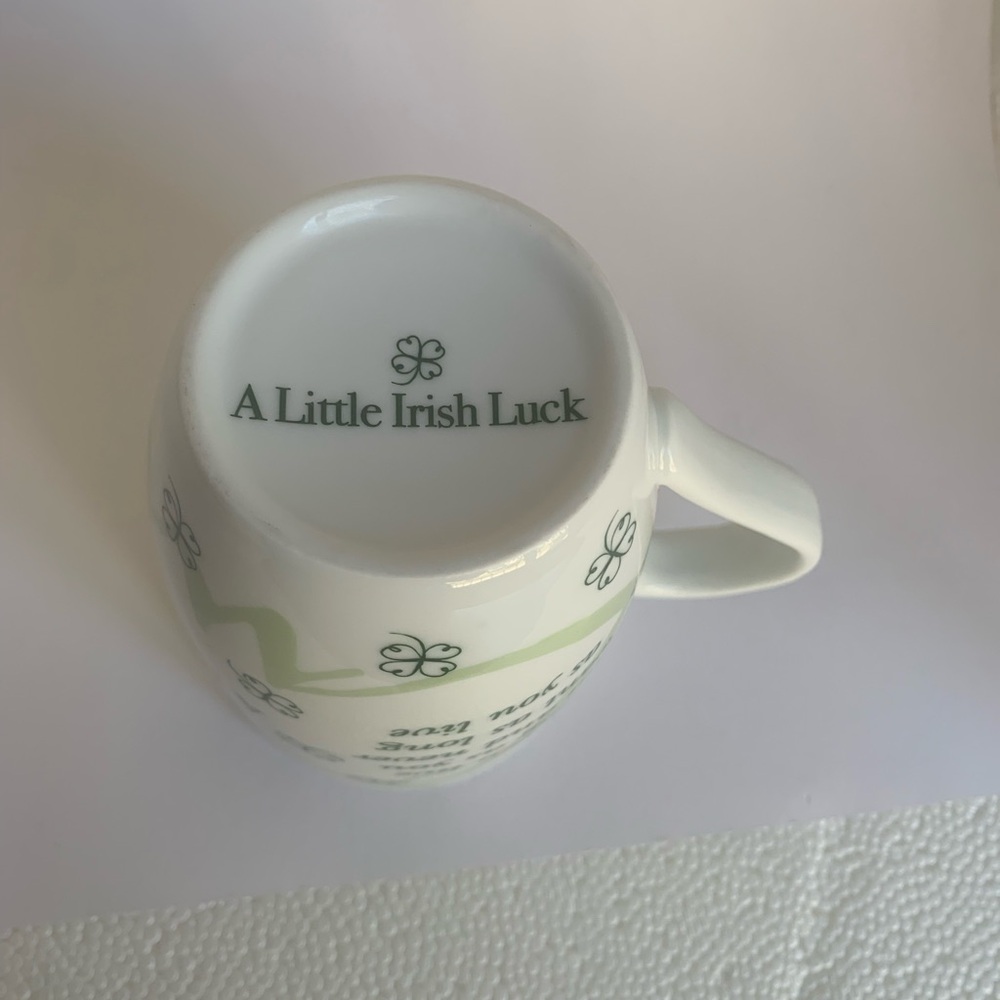 Irish blessing coffee tea porcelain mug